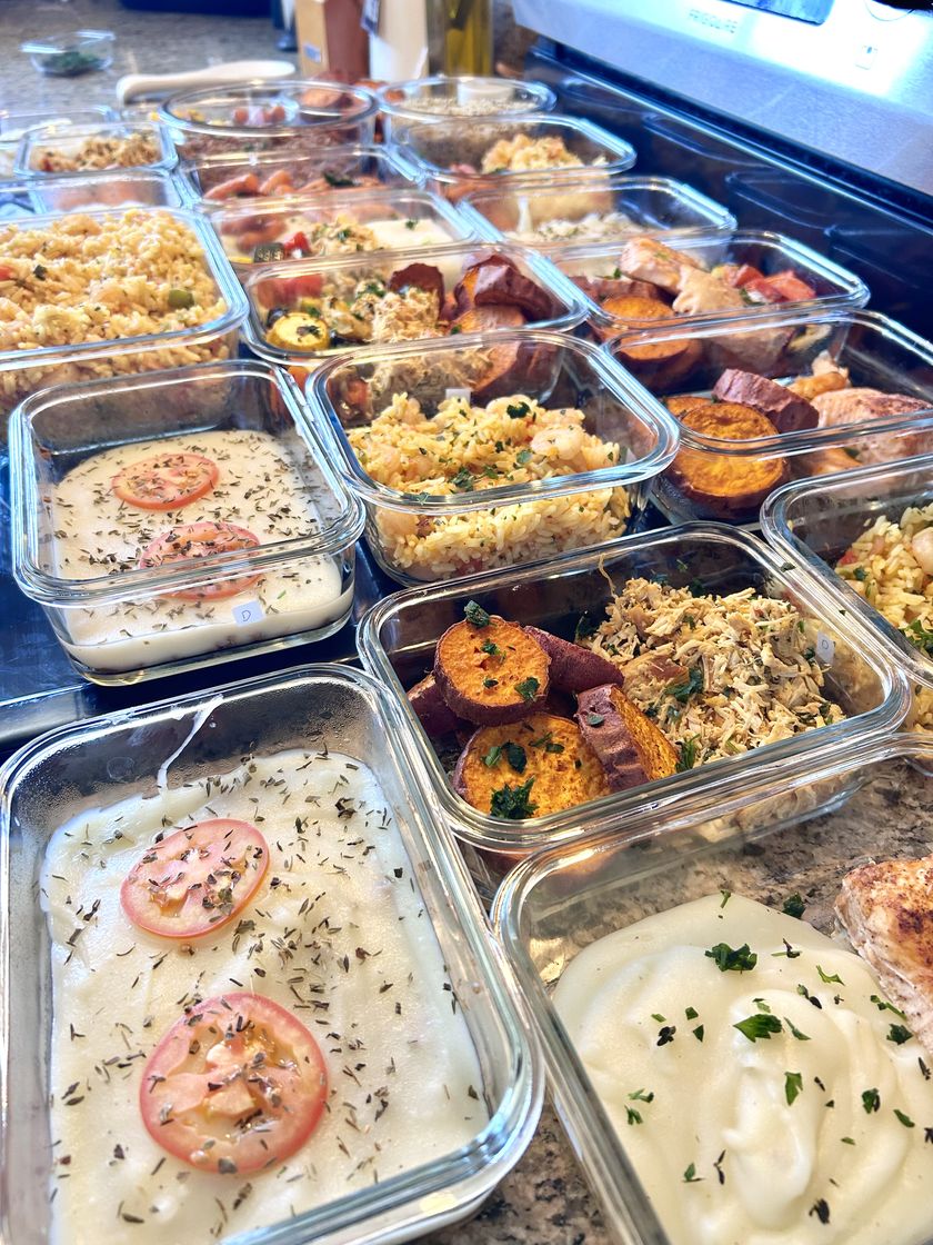 Meals portioned and ready